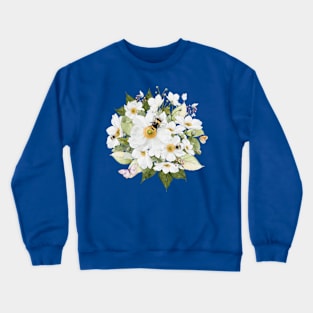 Sweet As Can Be no Lettering with Apple Tree Blossoms Crewneck Sweatshirt